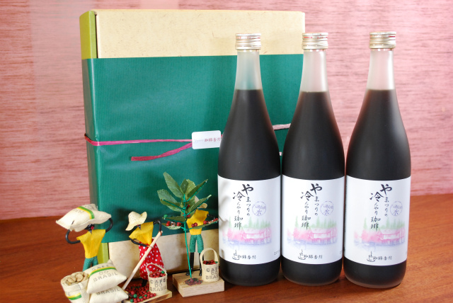 やまつりの冷んやり珈琲３本セット